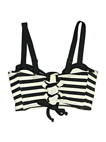 Unique Vintage Swimsuit Top (view 2)