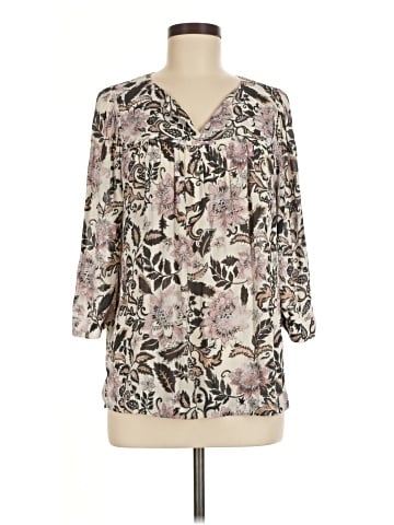 Ann Taylor LOFT 3/4 Sleeve Blouse (view 1)