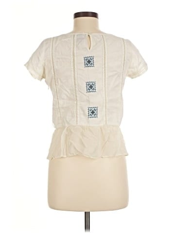 Lucky Brand Short Sleeve Blouse (view 2)