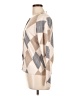 Sioni Argyle Tan Pullover Sweater Size L - photo 5