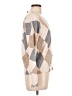 Sioni Argyle Tan Pullover Sweater Size L - photo 4
