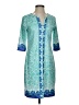 Guy Harvey Teal Casual Dress Size S - photo 1