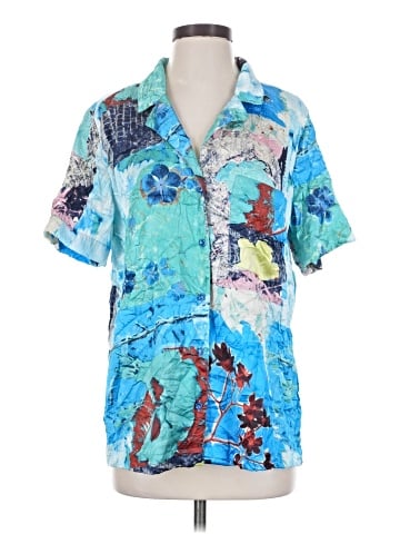 Topshop Short Sleeve Blouse (view 1)