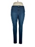Gloria Vanderbilt Solid Blue Jeans Size 16 - photo 1