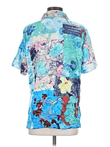 Topshop Short Sleeve Blouse (view 2)