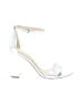 Sam Edelman 100% Leather White Sandals Size 9 1/2 - photo 1