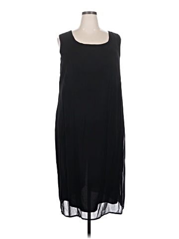 Eva Blue Casual Dress (view 1)
