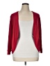 Rafaella 100% Cotton Red Cardigan Size XL - photo 1