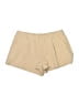 Miss Selfridge Stripes Tan Shorts Size 8 - photo 1