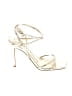 Calvin Klein Gold Sandals Size 7 1/2 - photo 1