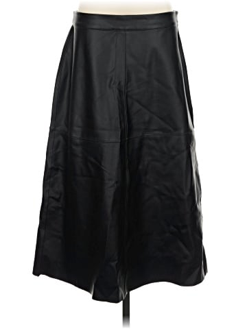 Elizabeth and James Faux Leather Skirt (view 1)