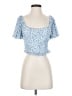 Altar'd State Blue Short Sleeve Top Size S - photo 1