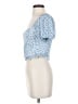 Altar'd State Blue Short Sleeve Top Size S - photo 5