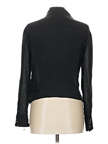 Antonio Melani Long Sleeve Silk Top (view 2)
