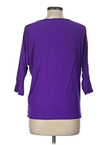 Lauren by Ralph Lauren 3/4 Sleeve Top (view 2)