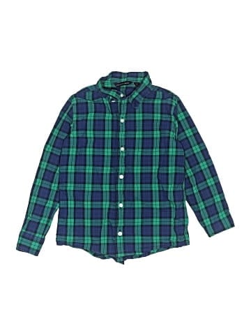 Janie and Jack Long Sleeve Button-Down Shirt (view 1)