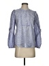 J.Crew 100% Cotton Blue 3/4 Sleeve Blouse Size XS - photo 1