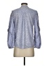 J.Crew 100% Cotton Blue 3/4 Sleeve Blouse Size XS - photo 2