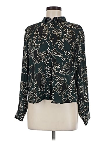 Monki Long Sleeve Blouse (view 1)