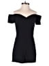 Miss Selfridge Solid Black Romper Size 2 - photo 1