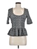 Maeve Black 3/4 Sleeve Top Size M - photo 1