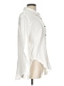 Universal Thread Chevron-herringbone Ivory Long Sleeve Button-Down Shirt Size L - photo 4
