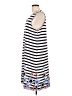 Kim Rogers Graphic White Casual Dress Size L - photo 5