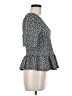 Maeve Black 3/4 Sleeve Top Size M - photo 4