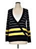 Lane Bryant Stripes Yellow Pullover Sweater Size 14 - 16 Plus - photo 1