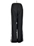 Adidas 100% Polyester Black Track Pants Size M - photo 2
