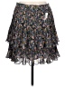 Boden 100% Polyester Paisley Black Casual Skirt Size 10 - photo 2