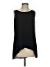 Chico's 100% Polyester Black Sleeveless T-Shirt Size S - photo 1