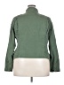 Torrid 100% Cotton Green Jacket Size 2X Plus (2) - photo 2