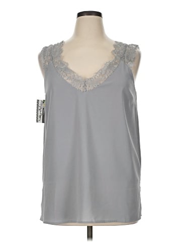 Umgee Sleeveless Blouse (view 1)