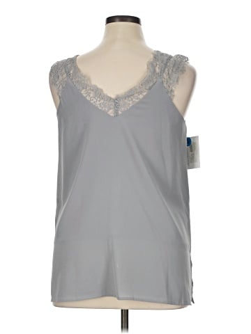 Umgee Sleeveless Blouse (view 2)