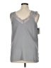 Umgee Gray Sleeveless Blouse Size L - photo 2