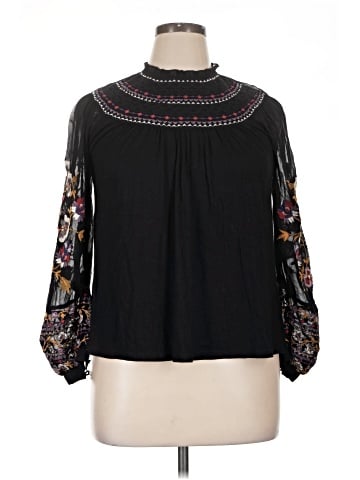 Akemi + Kin Long Sleeve Blouse (view 1)