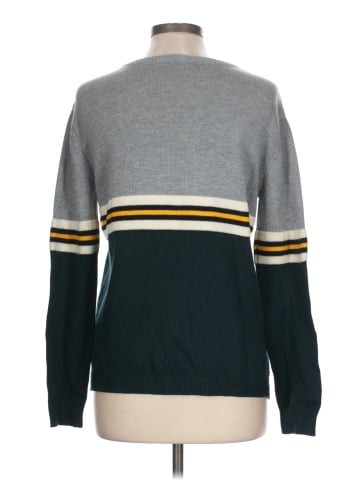 Hem & Thread Pullover Sweater (view 2)