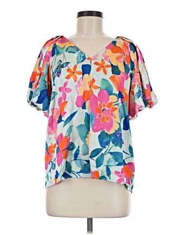 Entro Short Sleeve Blouse (view 1)