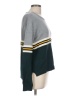 Hem & Thread Color Block Gray Green Pullover Sweater Size L - photo 4