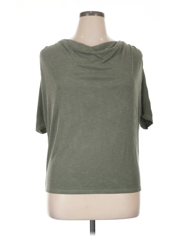Green Envelope Short Sleeve Turtleneck (view 1)