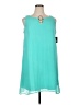 Tacera 100% Polyester Teal Casual Dress Size 1X - photo 1