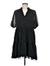 CeCe 100% Polyester Polka Dots Black Casual Dress Size M - photo 1
