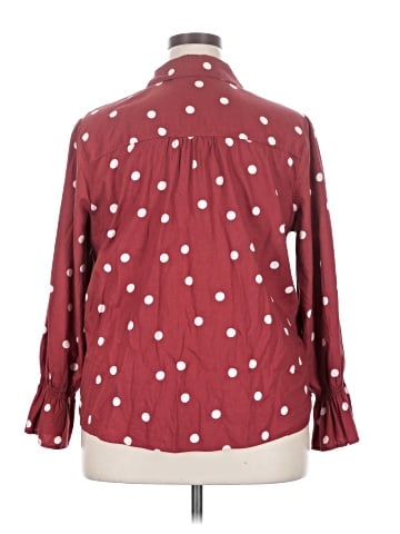 LC Lauren Conrad Long Sleeve Blouse (view 2)