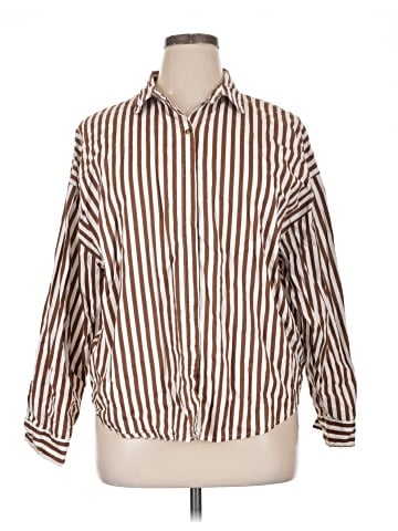 Passport Long Sleeve Button-Down Shirt (view 1)