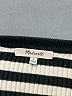 Madewell Stripes Ivory Cardigan Size S - photo 7