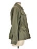 a.n.a. A New Approach 100% Cotton Solid Green Jacket Size L - photo 4