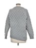 Philosophy Republic Clothing 100% Polyester Solid Gray Pullover Sweater Size M - photo 2