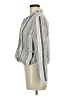 Just Fab Stripes Ivory Blazer Size M - photo 5