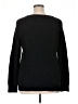 Ava & Viv 100% Cotton Black Pullover Sweater Size 1X - photo 2